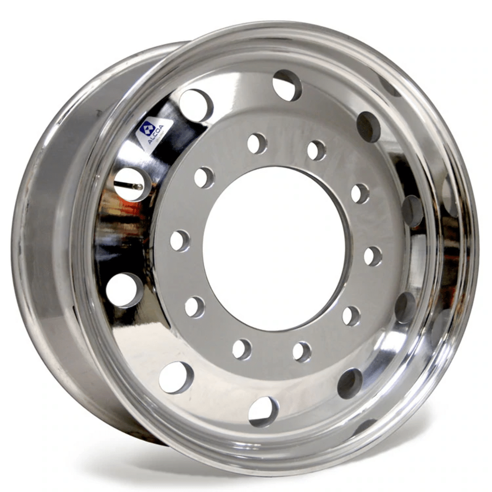 22.5 X 9.00 Super Single Wheel - High Polish Both Sides 89U637 - Fleetwheel
